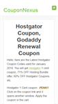 Mobile Screenshot of couponnexus.com