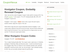 Tablet Screenshot of couponnexus.com